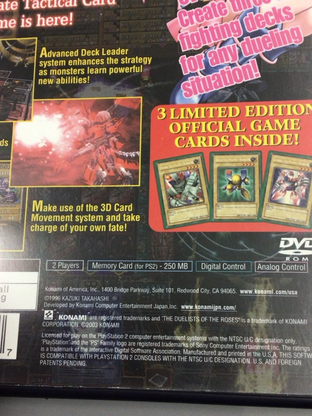 Sony Yu-Gi-Oh! The Duelists of the Roses - Black Case
